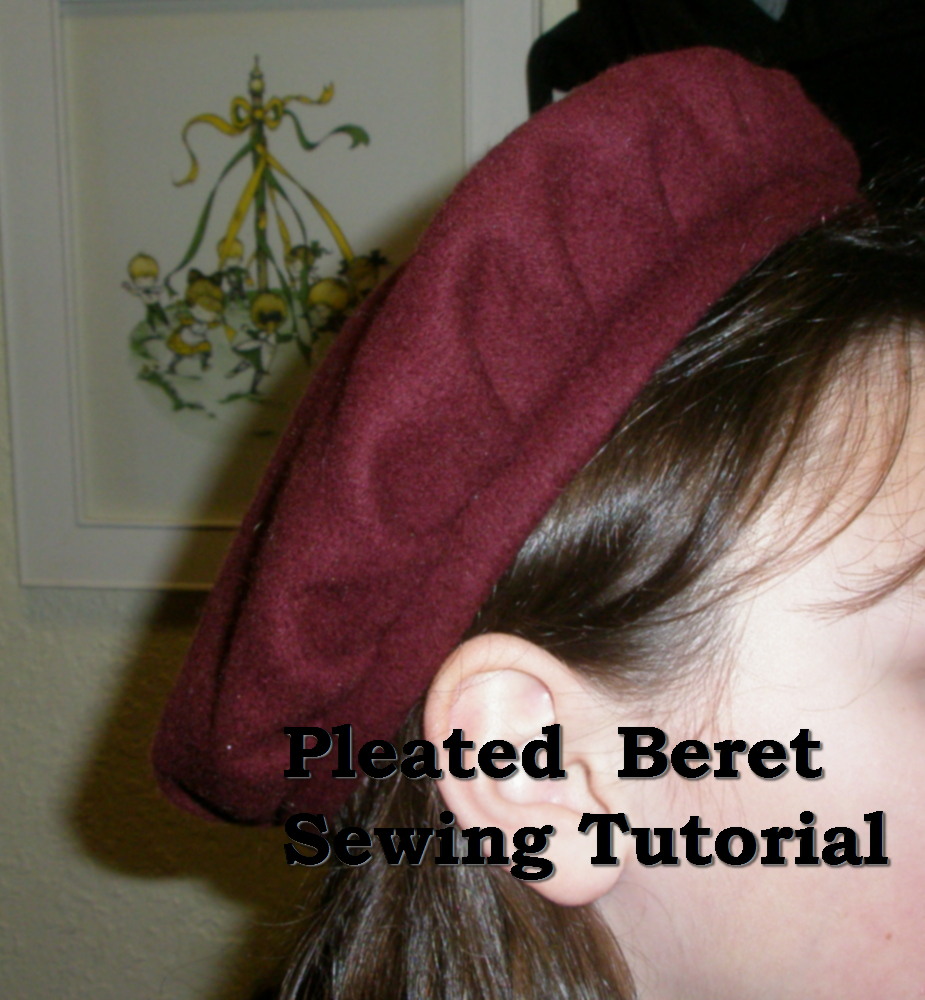 Wool Beret Sewing Tutorial (or fleece) - Avery Lane Sewing