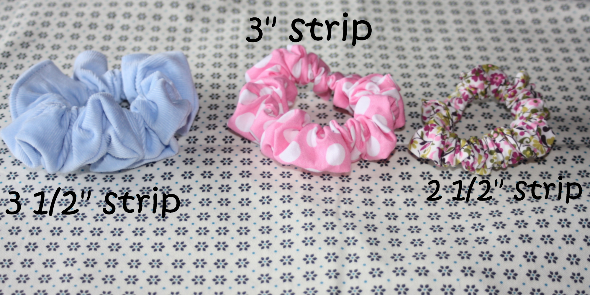 2. Burgundy and Light Blue Hair Scrunchie - wide 1