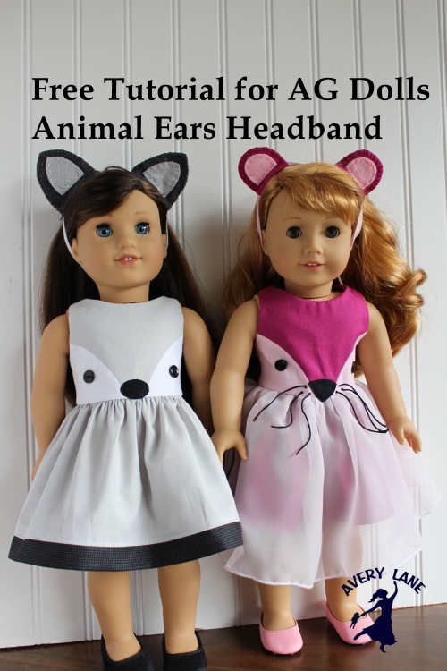 18 doll headbands